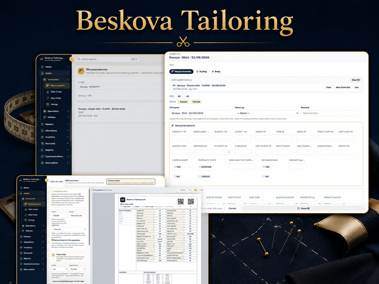 Measurement and styling